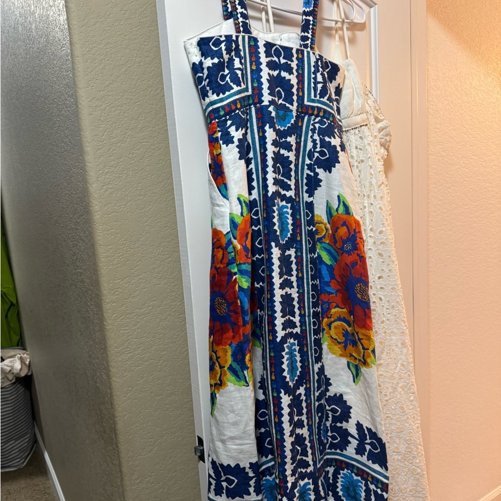Farm Rio Colorful Floral Dress NWOT